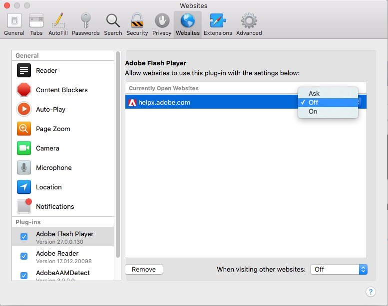 adobe flash player for mac 11.1